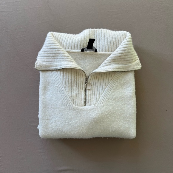 New Look Soft Half Zip Sweater - Picture 1 of 7
